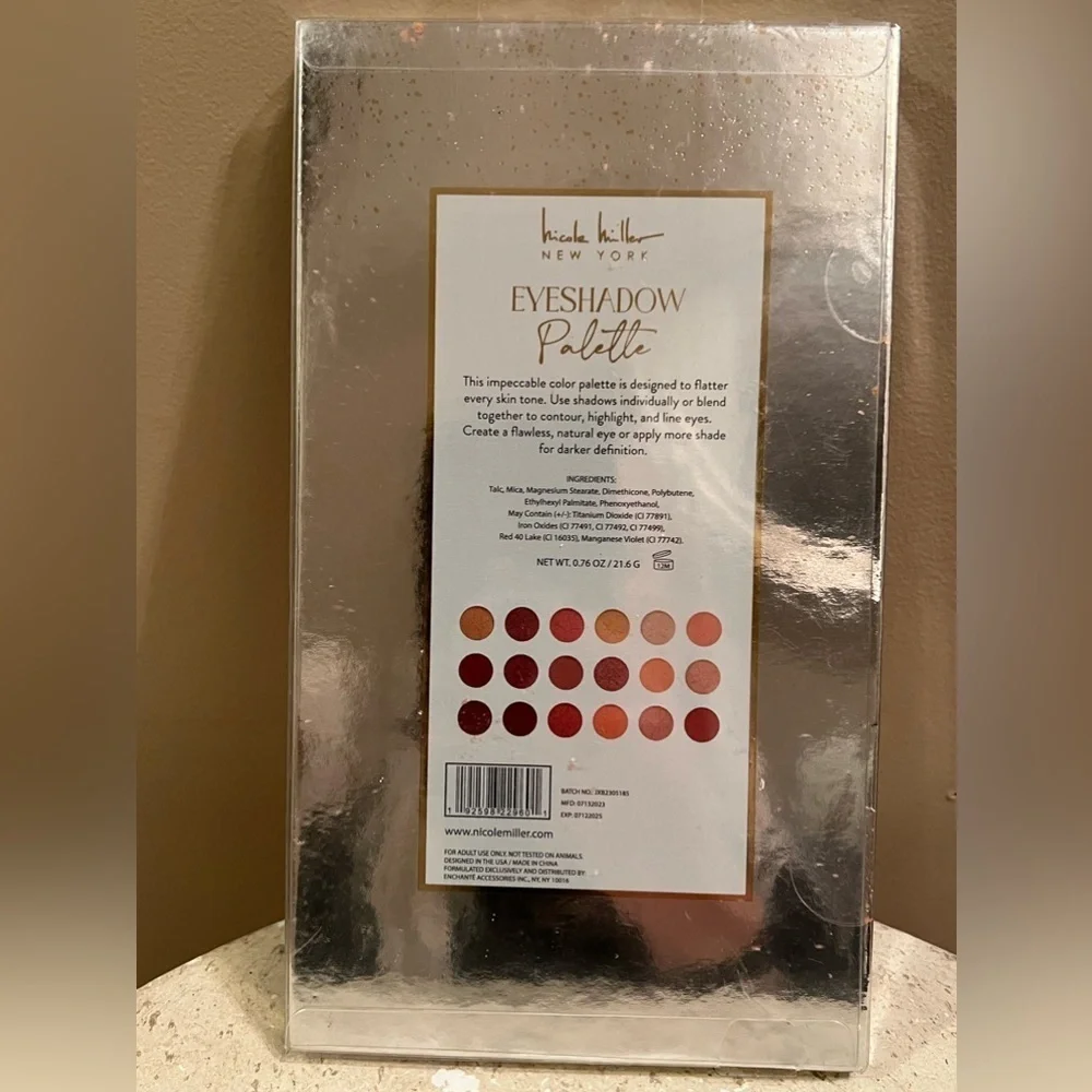 Nicole Miller Rosey Neutrals Eyeshadow Palette